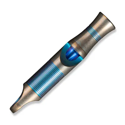 WE Knife Co Blue Titanium Whistle (A-05BP)