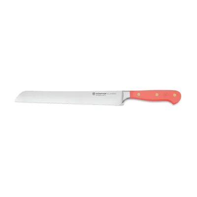 Wusthof Classic Colour Double Serrated Bread Knife 9" Coral Peach (1061706323)