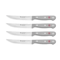 Wusthof Gourmet Grey Steak Knife Set 4Pc (1075660401)