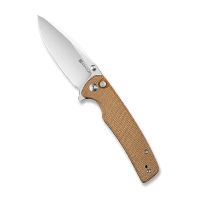 SENCUT Sachse Brown Micarta (S21007-3)