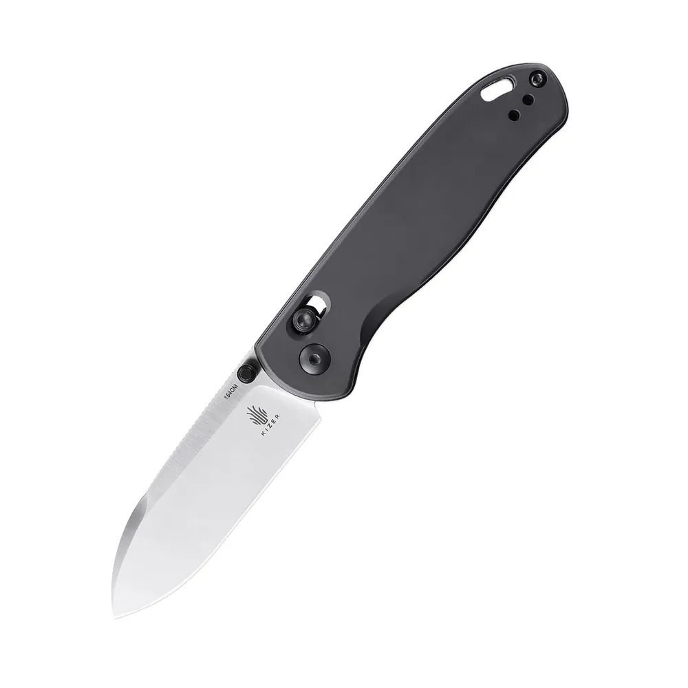 Kizer Drop Bear Aluminum Gunmetal (V3619C1)