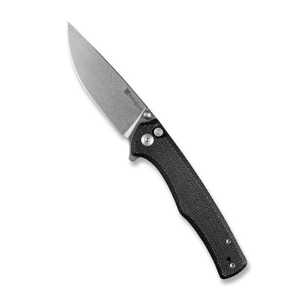 SENCUT Crowley Micarta Black (S21012-2)