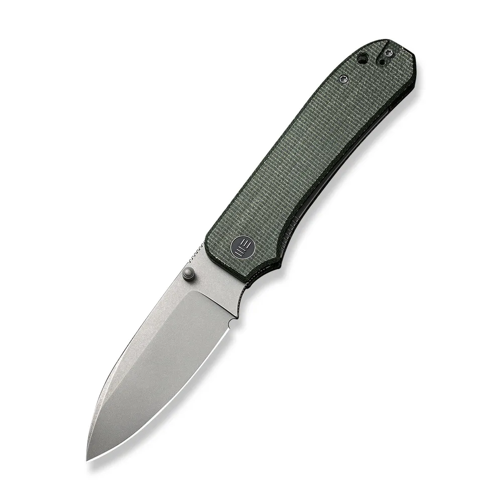 WE Knife Co Big Banter Canvas Micarta Green (WE21045-2)