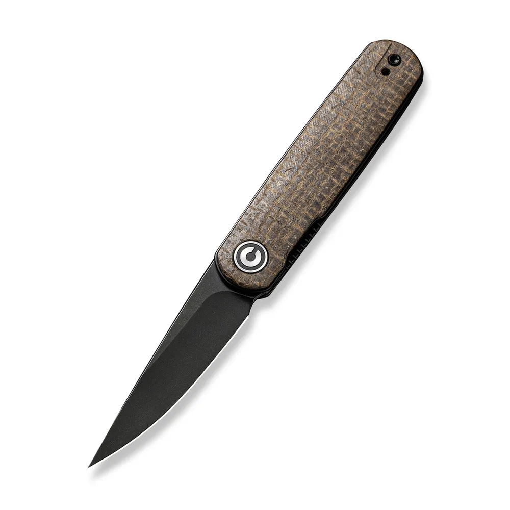 CIVIVI Lumi Burlap Micarta Brown (C20024-5)