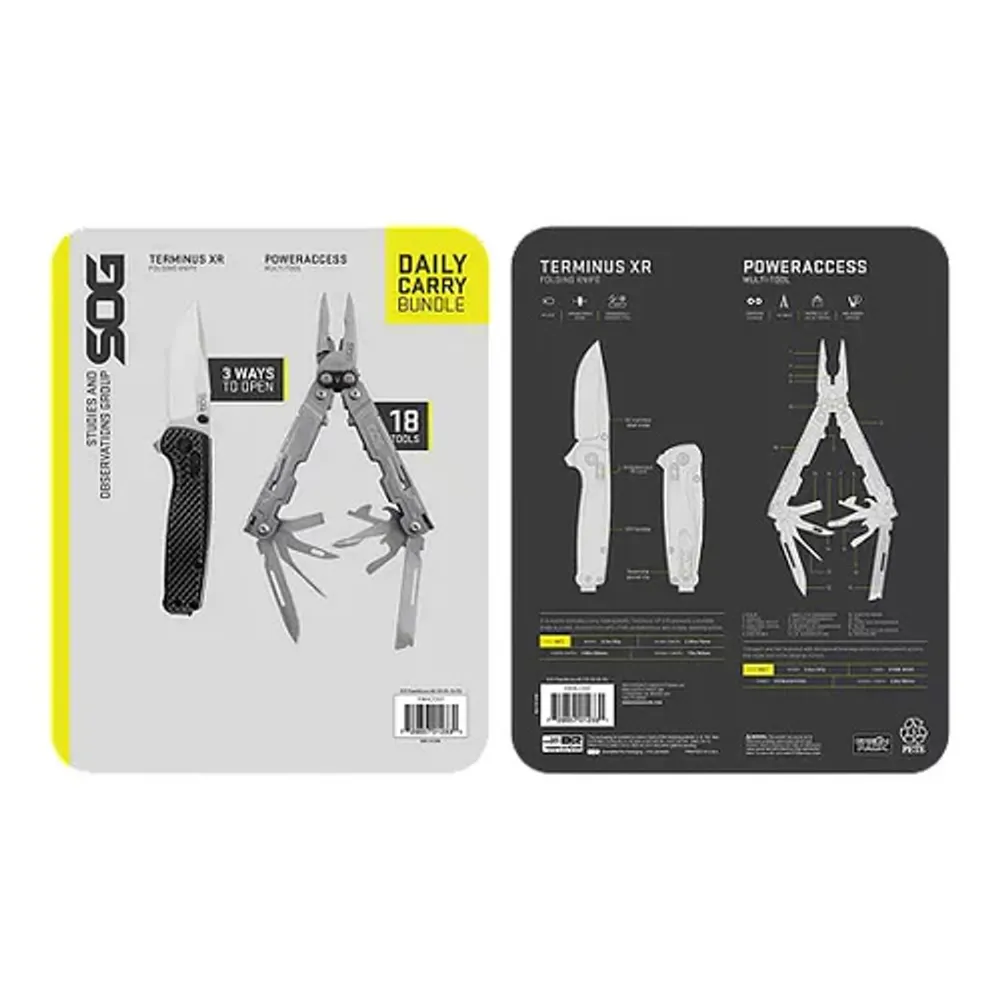 SOG Terminus XR & PowerAccess Daily Carry Bundle (99-99-24-45)