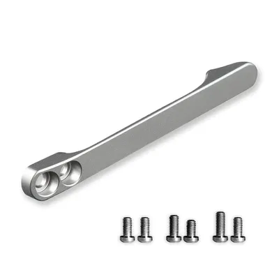 WE/CIVIVI/SENCUT Plain Titanium Clip Silver (T001C)