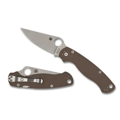 Spyderco Sprint Run Para Military 2 CPM 15V G10 Brown (C81GPBN15V2)