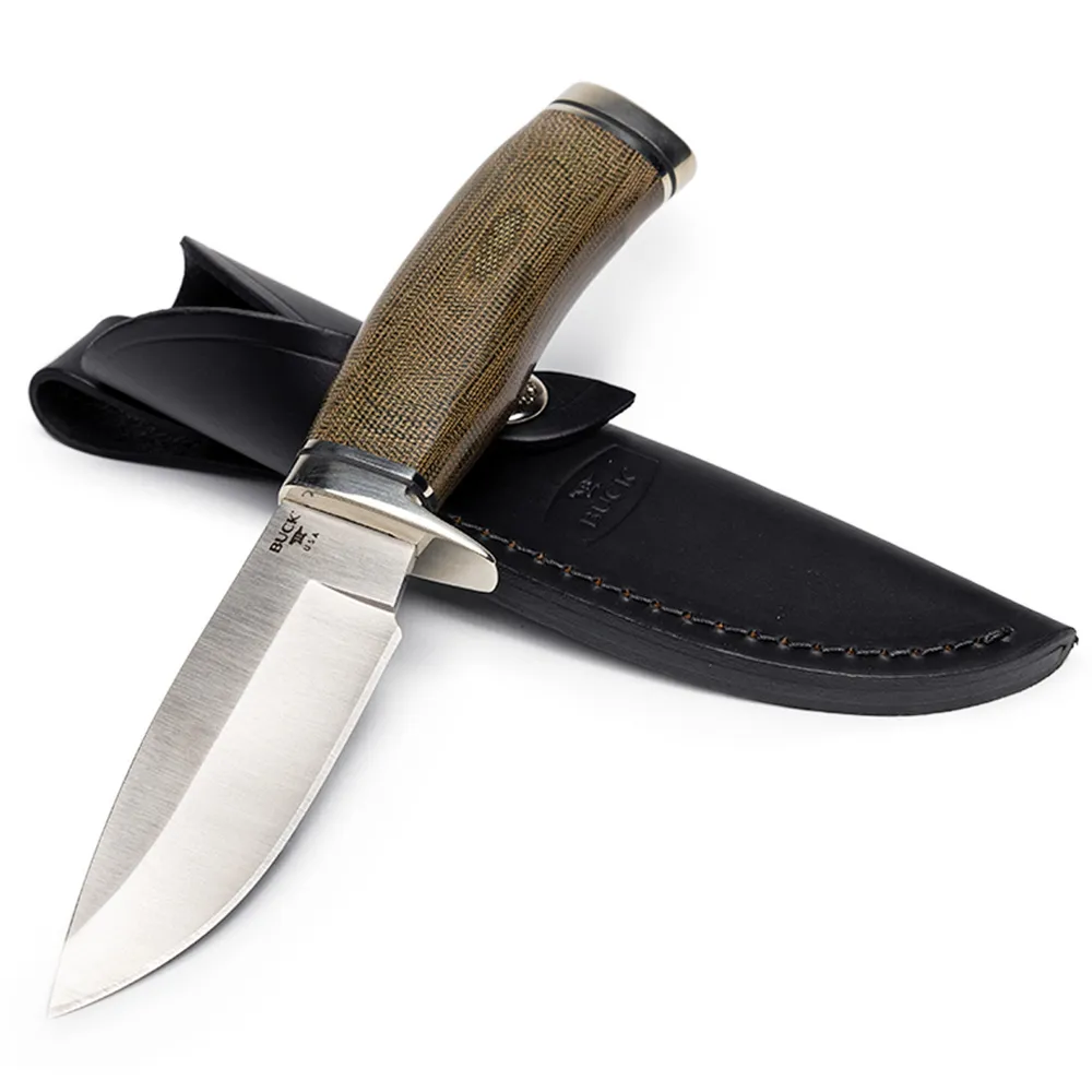 Buck 192 Vanguard Legacy Collection Micarta Green (0192GRSLE-B/13528)