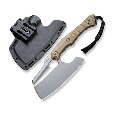 CIVIVI D-Art Fixed Blade Neck Knife With Kydex Sheath - D2 Blade