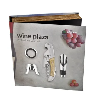 Legnoart Wine Plaza Professional Wine Set 4Pcs (GS-100)