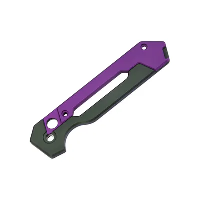Kizer Hyper Aluminum Handle Green Purple (H3632PG)