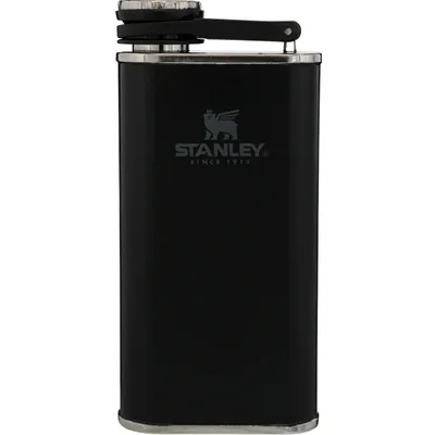 Stanley Classic Easy Fill Wide Mouth Flask Matte Black 8oz (10-00837-130)