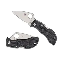 Spyderco Manbug Leaf Shaped Serrated FRN (MBKLFS)