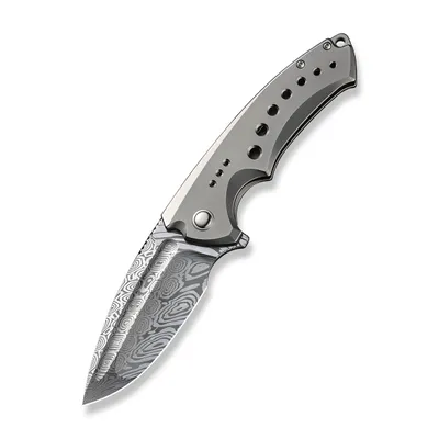 WE Knife Co Limited Edition Nexusia Grey Titanium Damasteel (WE22044-DS1)