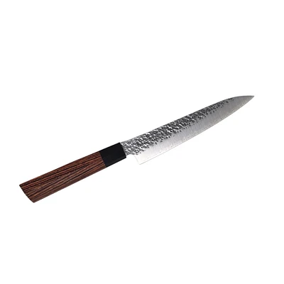 Seki Kanetsugu Heptagon-Wood Utility Knife 6" (9102)