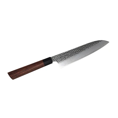 Seki Kanetsugu Heptagon-Wood Santoku 7" (9103)