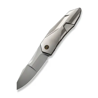 WE Knife High-Fin, WE22005-2, Bronze Titanium, Black CPM-20CV pocket knife