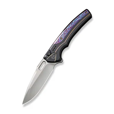 WE Knife Co Limited Edition Exciton Titanium Black Flamed (WE22038A-6)