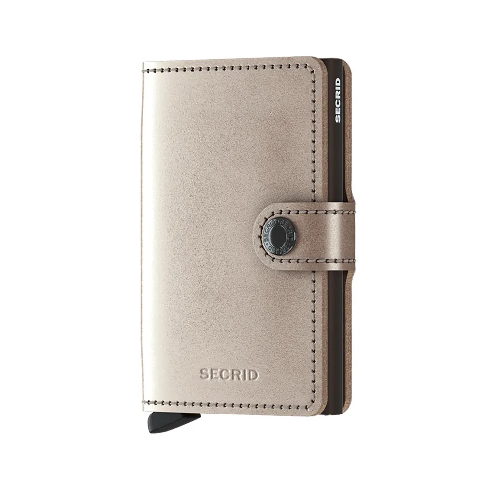 Secrid Miniwallet Metallic Bronze Brown (MMe-Bronze)