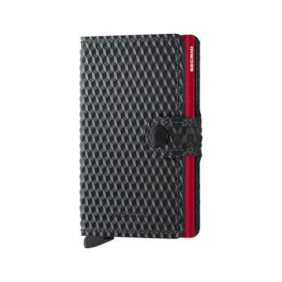 Secrid Miniwallet Cubic Black Red (MCu-Black-Red)