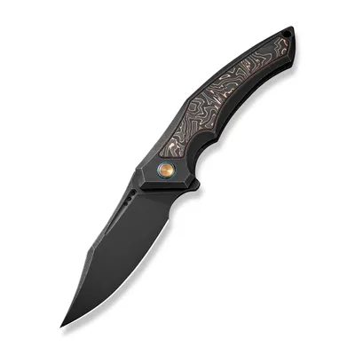 WE Knife Co Limited Edition Orpheus Titanium Black Copper Foil Carbon Fiber (WE23009-3)