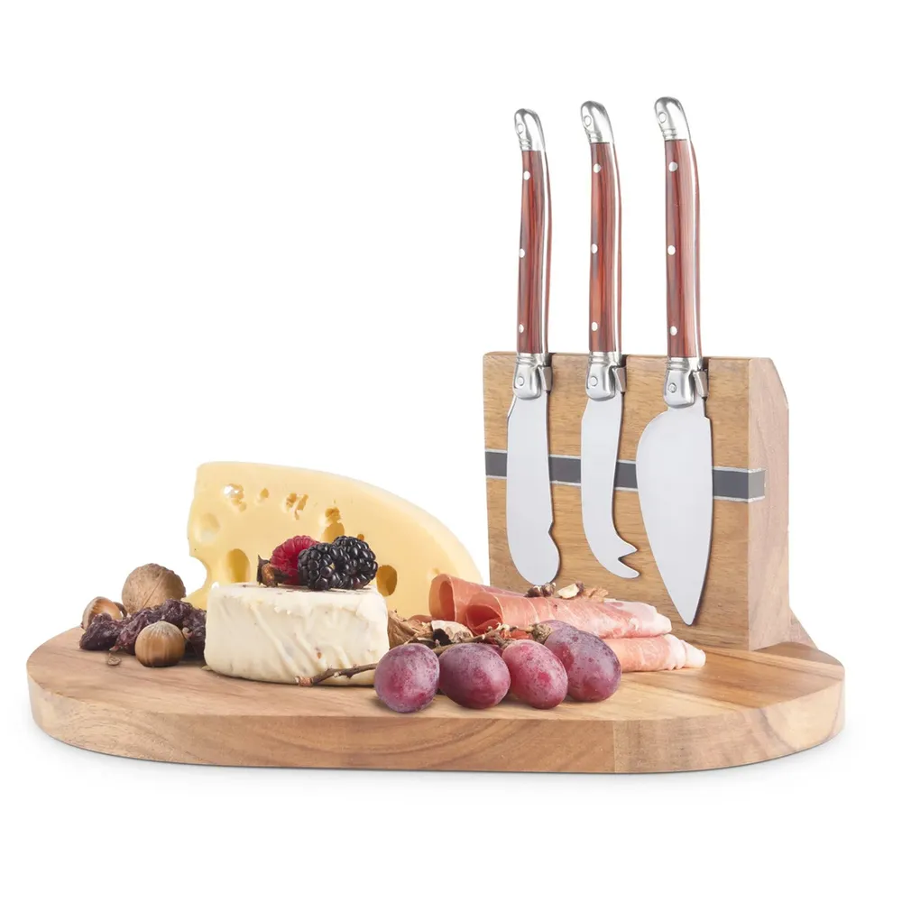 Swissmar SBB8703 3-Piece Mini Cheese Knife Block Set