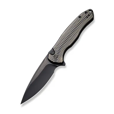WE Knife Co Limited Edition Kitefin Titanium Black Gold (WE19002M-1)