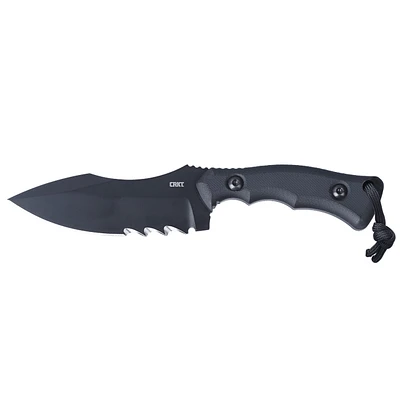 CRKT Bugsy G10 Black Serrated (Premium) (3605KV)