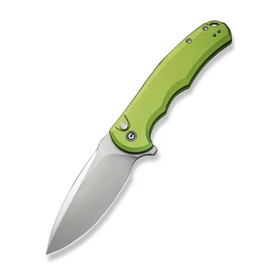 CIVIVI Button Lock Praxis Aluminum Lime Green (C18026E-3)