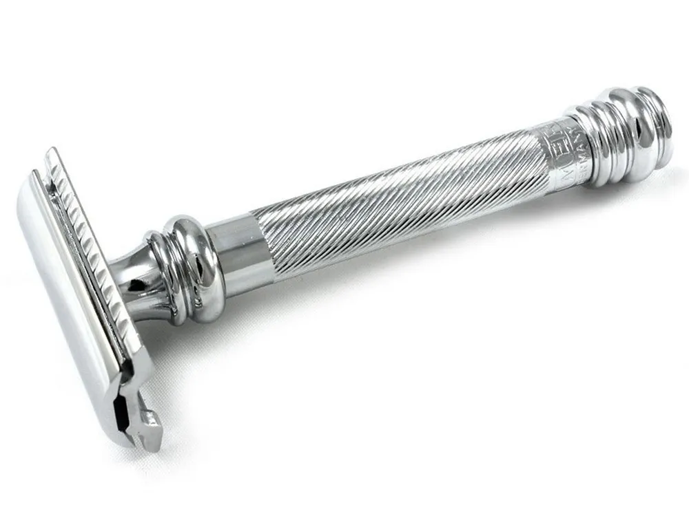 Merkur 38c Double Edge Safety Razor - Chrome/Long (90 38 001)