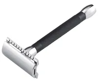 Merkur 20c Double Edge Safety Razor - Black/Chrome/Long (90 20 011)