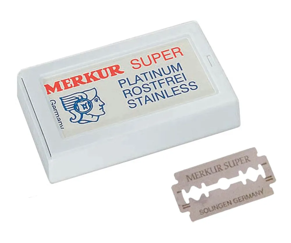 Merkur Super Platinum Safety Razor Blades - 10pc (910010)