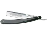 DOVO Straight Razor Carbon 5/8" Full Hollow Ground - Black/Synthetic (125803810;100581)