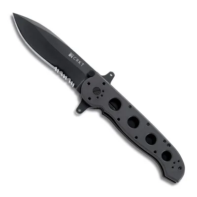 CRKT M21 Special Forces - Partial Serration - Black (M21-14SF)