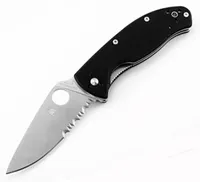 Spyderco Tenacious - Partial Serration (C122GPS)