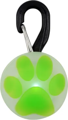 Nite Ize PetLit LED Collar Light - Lime Paw (PCL02-03-17PA)