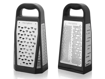 Microplane 45004 Grater Gourmet FINE, Silver