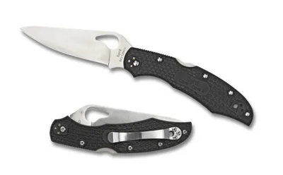 Spyderco Cara Cara 2 Black FRN Plain Edge (BY03PBK2)