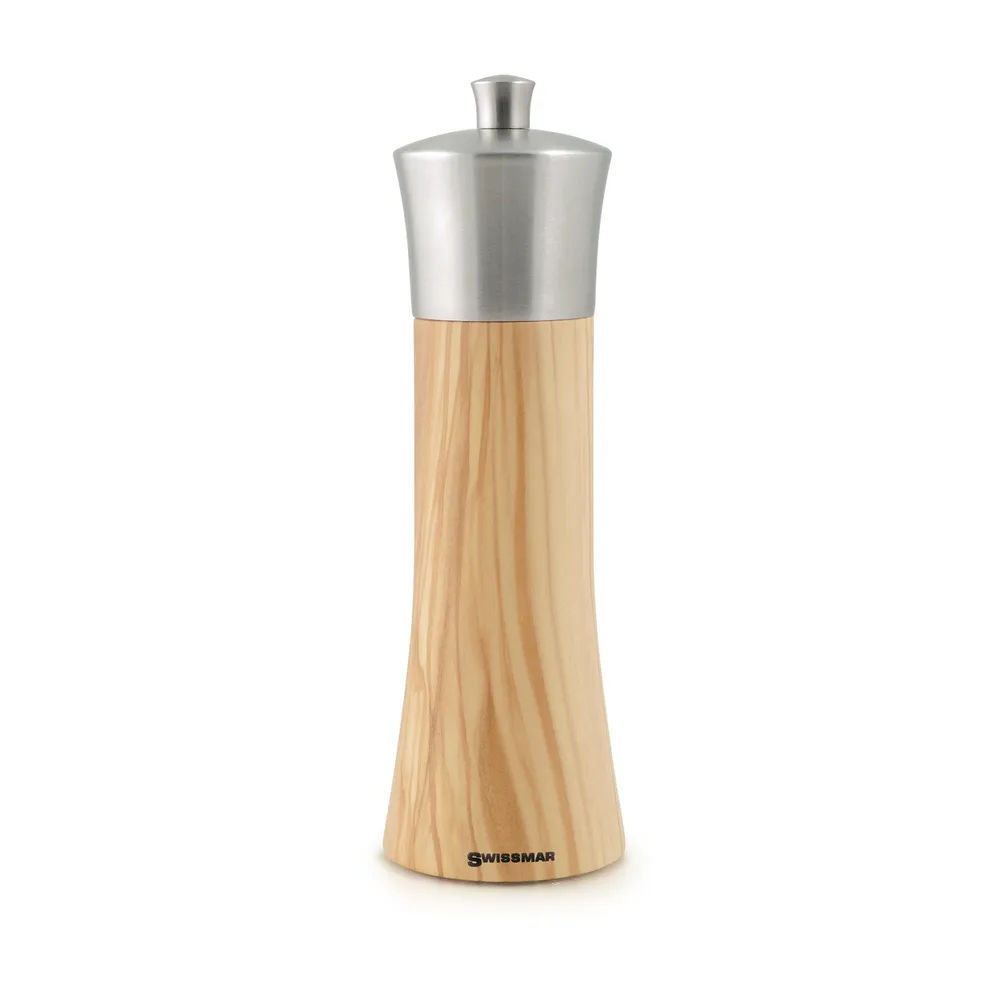 Swissmar 8" Torre Olive Wood Pepper Mill (SMP2005ST)