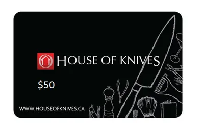 House of Knives Store Gift Card $50 (GIFTCARD50)