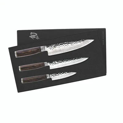 Shun Premier 3pc Starter Knife Set (TDMS0300)