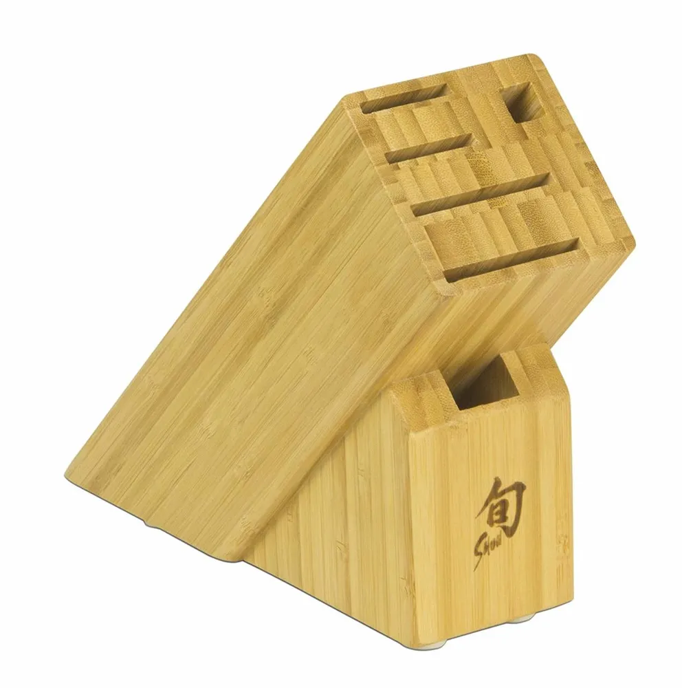 Shun 6-Slot Bamboo Slimline Block (DM0845)