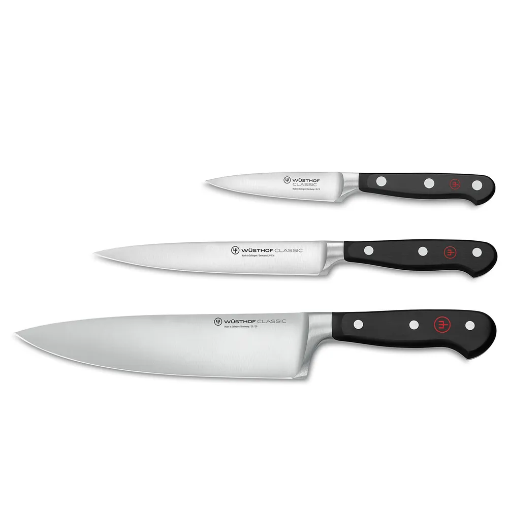 Wusthof Classic 3 Piece Knife Set (1120160301)