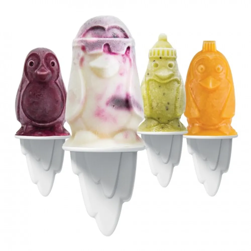 Silicone Ice Cube Mold Penguin Polar Bear Popsicle Molds Silicone