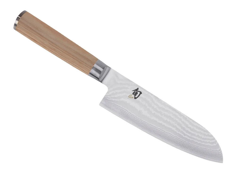 Shun Classic Blonde 7" Santoku Knife (DM0702W)