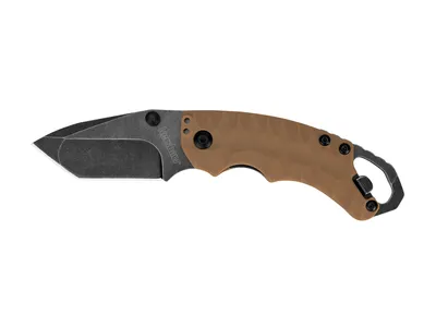 Kershaw Shuffle II - Tanto, Tan, Blackwash (8750TTANBW)