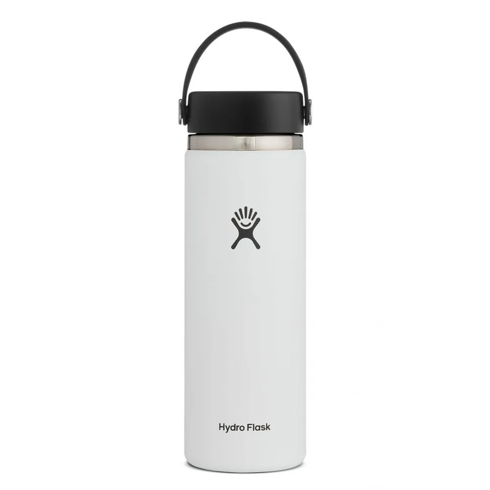 Hydro Flask Wide Mouth White 20oz (W20BTS110)