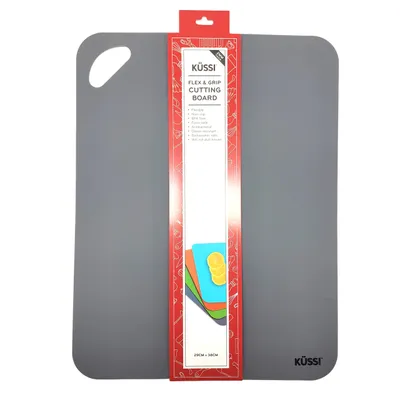 Kussi Flex & Grip Cutting Board Grey (FX-GRY38)