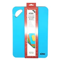 Kussi Flex & Grip Cutting Boards 4pc Set Small (FX4PC-3021)