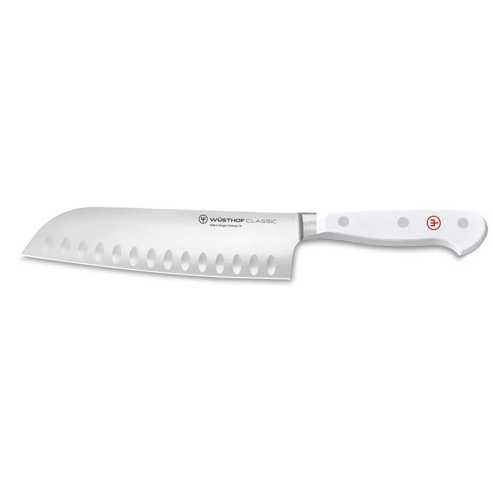 Wusthof Classic White 7" Santoku Hollow Ground (1040231317)